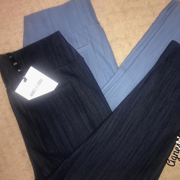 AGNES & DORA Pixie Crops •DARK DENIM• - Picture 8 of 8